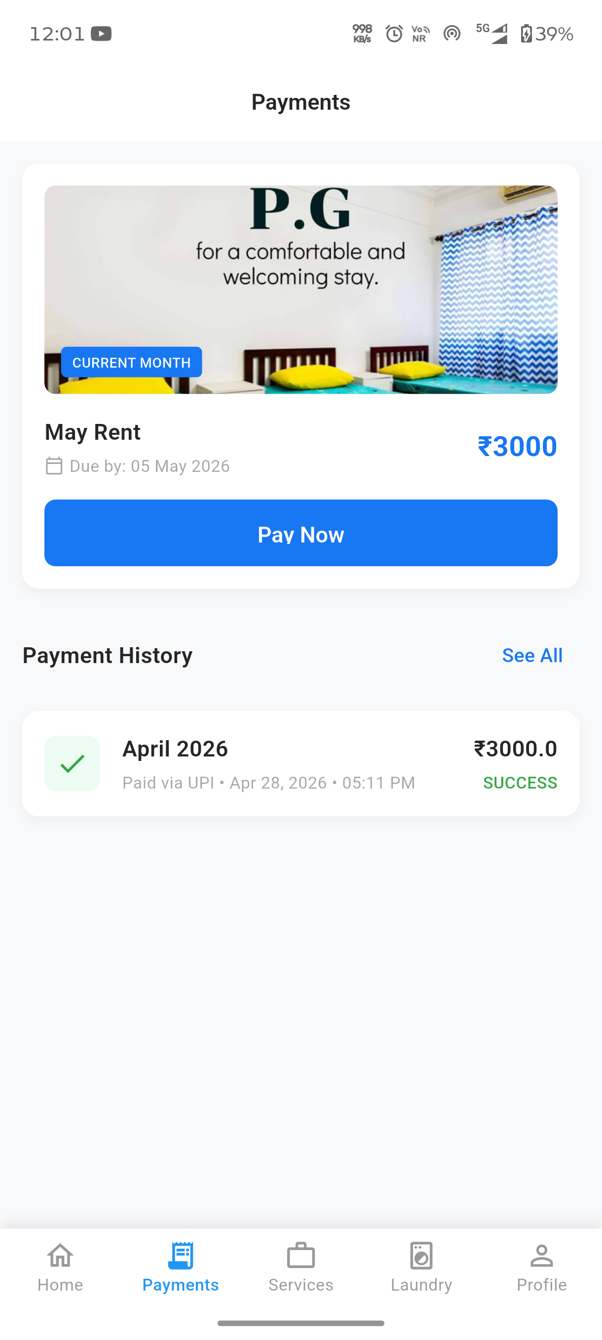 Rent Payments