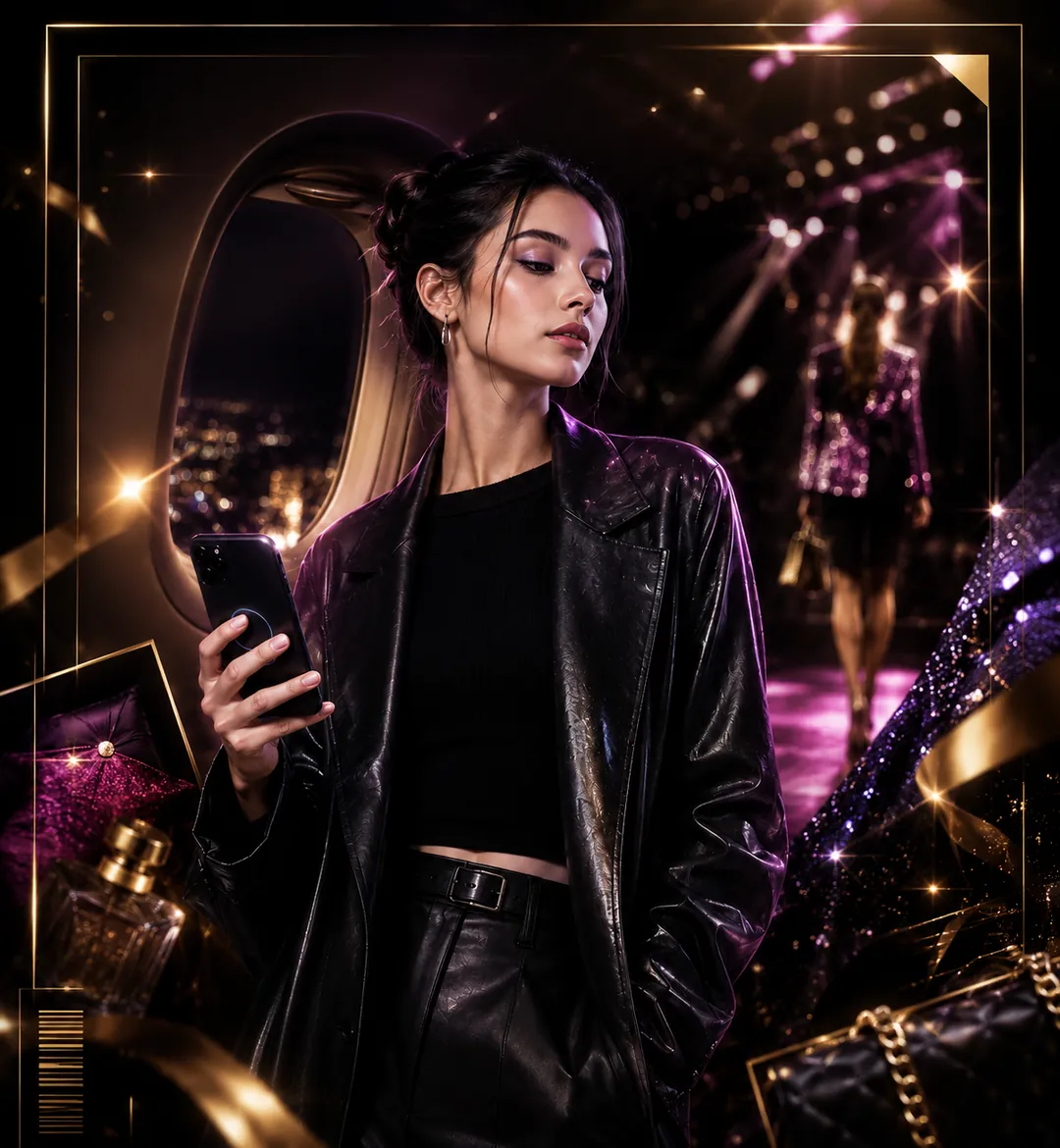 AI Fashion Studio editorial photoshoot